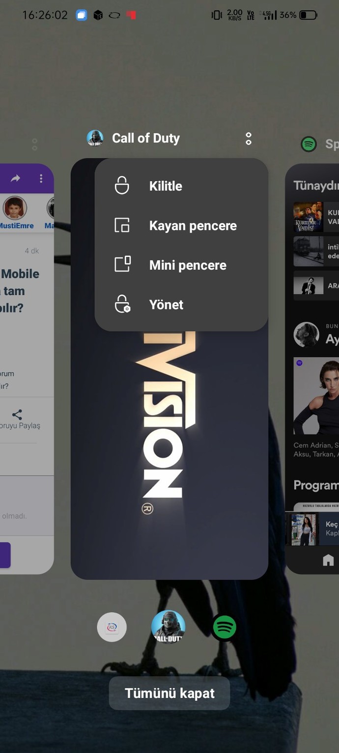 General Mobile oyunlarda tam ekran sorunu nasıl çözülür?