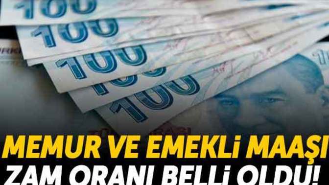 Memur ve memur emeklisinin zam oranı belli oldu! %30-35 arası enflasyon oranı ile zam yapıldı. Sizce yapılan zam oranı yeterli mi?