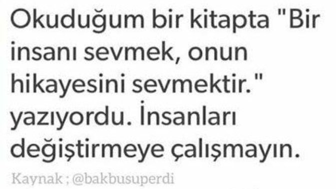 İnsanları değiştirmeye çalışır mısın?
