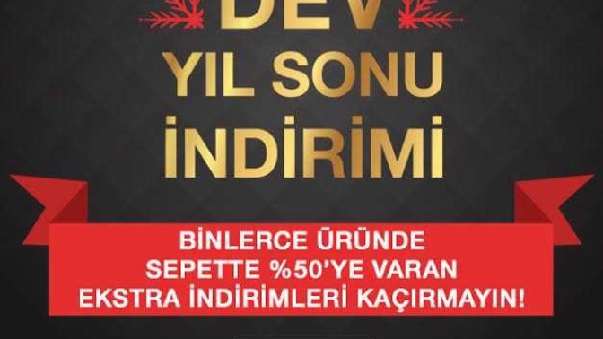 Yıl sonu indirimleri neden olur?