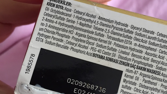 Palette tarihi geçmiş saç boyası kullanılır mı?