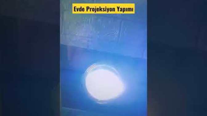 Evde projeksiyon cihazı yapmak ister miydiniz?