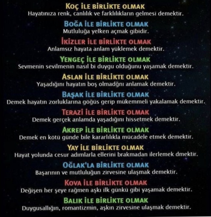Hayatınızdaki insanın hangi burç olmasını istersiniz?