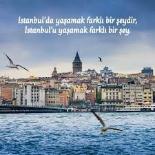 İstanbulda yaşamak farklı, İstanbulu yaşamak farklı. Yaşadığın şehri yaşayarak mı yaşıyorsun yoksa sadece yaşıyor musun?