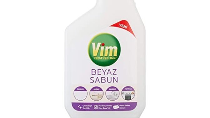 Vim beyaz sabun sprey nasıl?