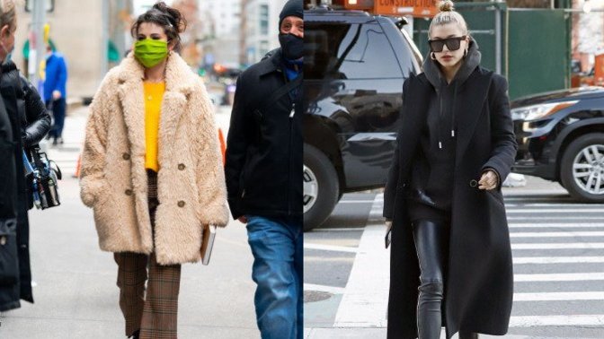 Kış modasını Selena Gomez mi daha iyi yansıtıyor Hailey Baldwin mi?
