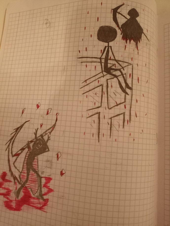 Çizdiği resimler normal bir şey mi yoksa psikolojik bir hastalık belirtisi gibi bir şey mi?