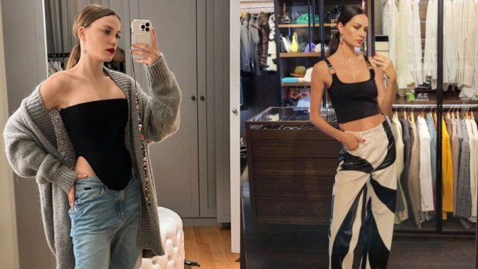 Yasemin Özilhan mı yoksa Serenay Sarıkaya’nın mı ayna selfiesi daha güzel?