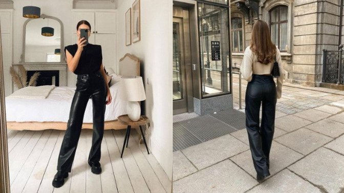 Deri pantolon bir kadını daha mı seksi gösterir?