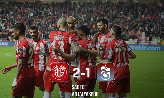Antalyaspor 2-1 Trabzonspor! Maçı nasıl buldunuz?