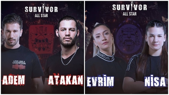 Survivor All Star 2022 takımları açıklandı! Sizce şampiyon kim olur?