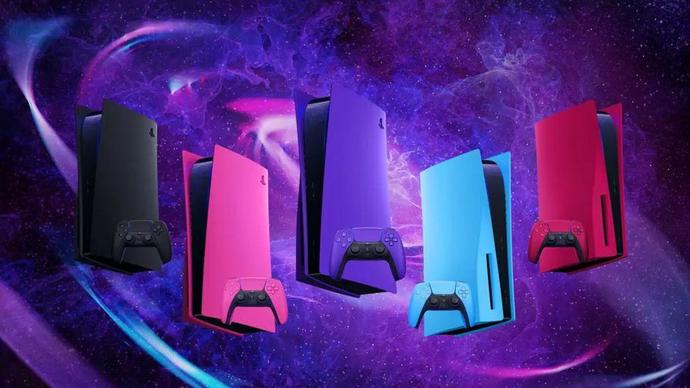 Yeni PlayStation 5 kapak ve DualSense renkleri