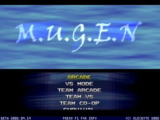 MUGEN oyun motoru ile hiç oyun yaptınız mı veya oyunları oynadınız mı?