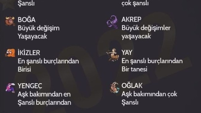 2022 senin burcun i̇çin nasıl geçecek?
