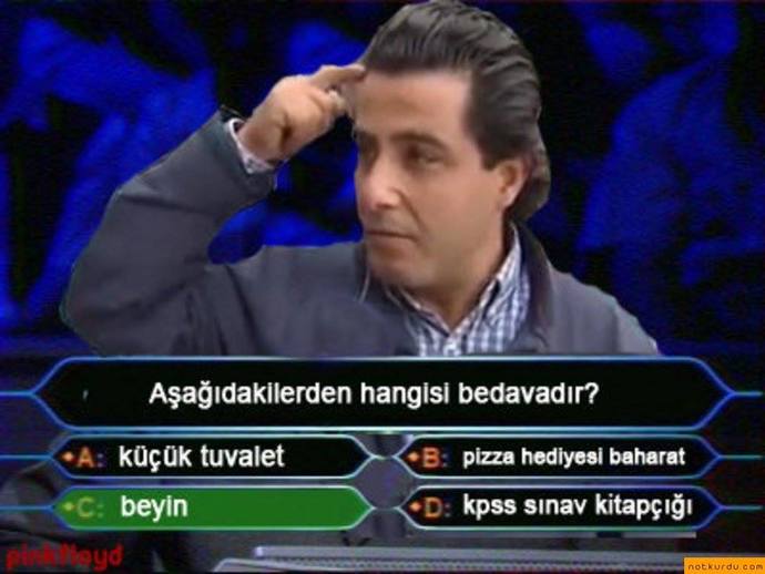 Attım hafızaya - - - Beyin bedava !!!