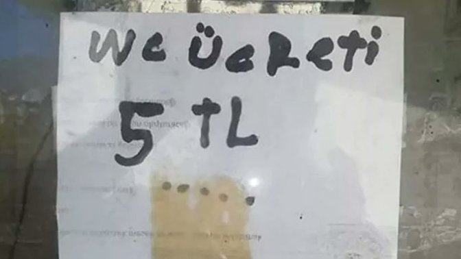 5 TL tuvalet ücreti çok mu? Kaç lira olmalı?