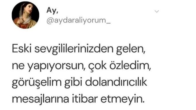Eski sevgiliniz barışmak için size mesaj atsa ne yaparsınız?
