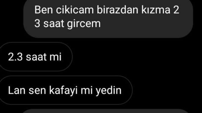 Sevgilim bir iki saat ona yazmayınca triplere giriyor. Allah aşkına her saat mesajlaşmak olur mu?