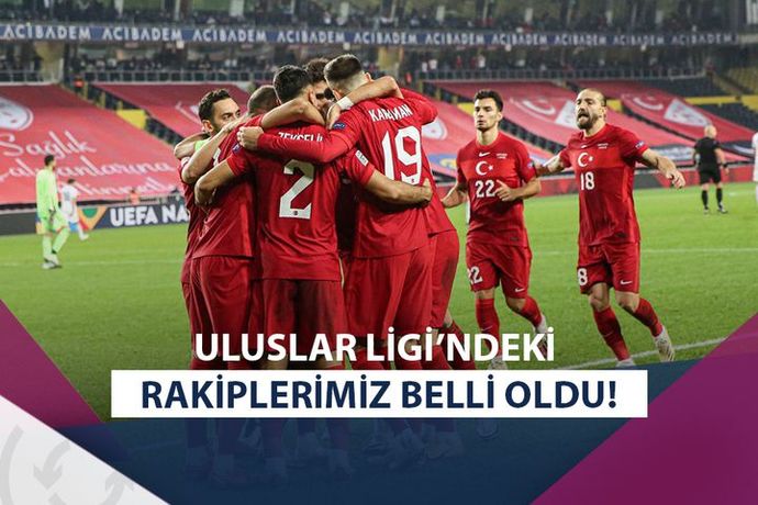 Uefa Uluslar Ligindeki rakiplerimiz belli oldu! Milli Takımımız yeni bir tarih yazarak grubu lider bitirir mi?