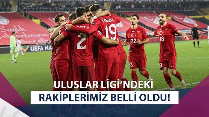 Uefa Uluslar Ligi'ndeki rakiplerimiz belli oldu! Milli Takımımız yeni bir tarih yazarak grubu lider bitirir mi?