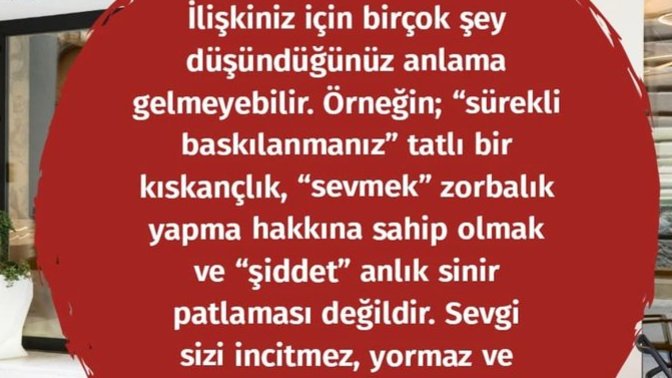 “Gerçek aşk ve sevgi seni yormaz” sözüne, katılıyor musunuz?