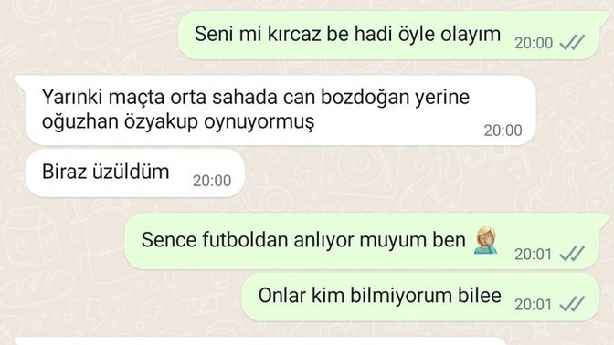 Konuşmak isteyen bir şekilde gerçekten bahane buluyor mu? Siz konuşmak istediğiniz kişiye bahane üretir misiniz?