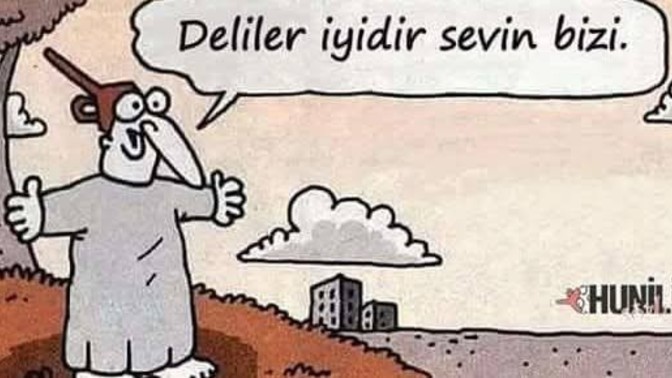 Deli olmadığını ve hayatın boyunca halüsinasyonlar göremediğini nereden biliyorsun?