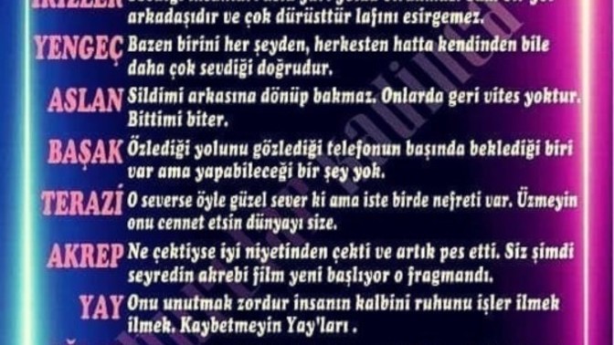 Burcunuzun kısa bir yorumu nasıl gördün mü?
