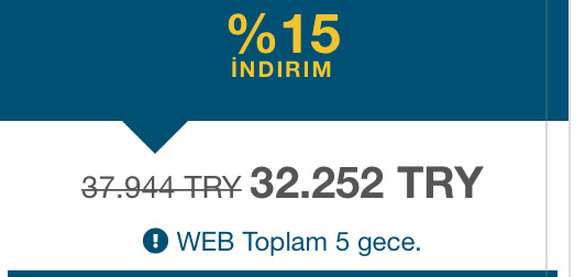 Geçen yıl 13.000 TLye kaldığımız otel şu an 32.252 TL! Artık tatiller hayal mi oldu?