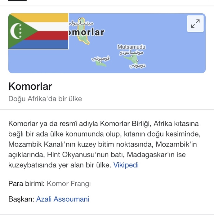 Komorlar Cumhurbaşkanı: “Biz daima Türkiye’nin yanında olacağız.” kendini daha güvende hissettin mi?