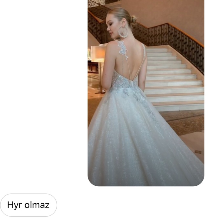 Nişanlım düğünümüzde gelinliği açık giymemi istemiyor. Sebebi ne bunun?