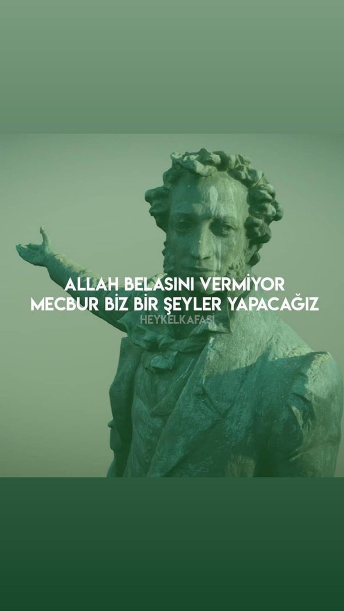 Ruh halinizi anlatan bi fotoğraf ekleyin desem?