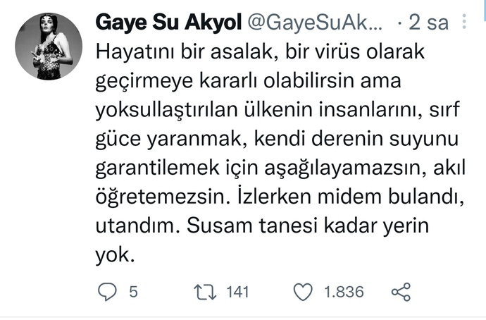Hülya Avşar, "Gerekirse simit yiyeceğiz ama bugünleri atlatacağız" dedi. Sen bugünleri nasıl atlatacaksın?
