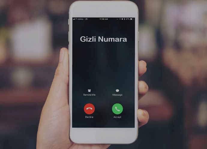Telefonunuz gizli aramalara açık mı, kapalı mı?