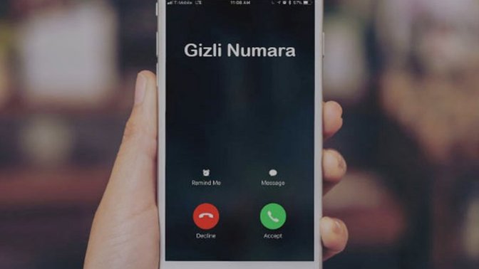 Telefonunuz gizli aramalara açık mı, kapalı mı?