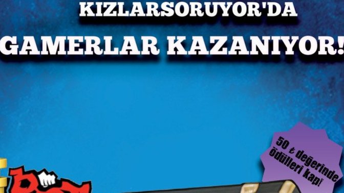 KizlarSoruyor'da Gamerlar sorular soruyor, ödüller kazanıyor! Duymuş muydun KScan :)?