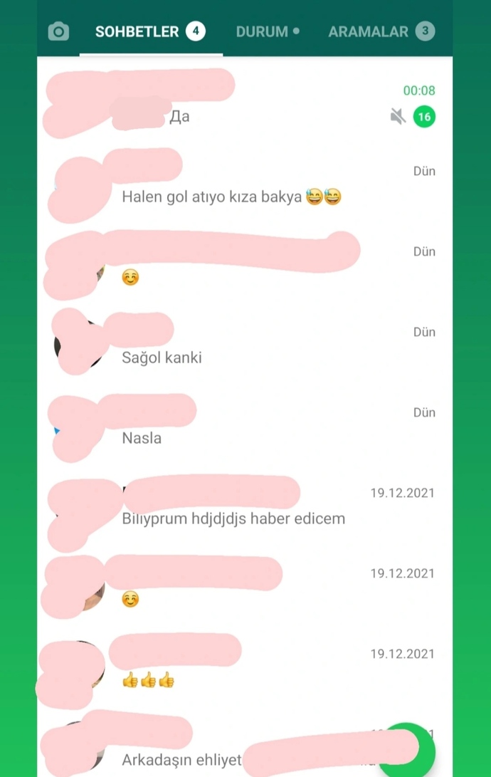 Wpme bakın, neyim var benim?