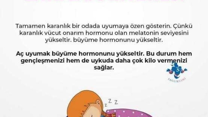 Uykunun kilo verme üzerindeki etkilerini iyi biliyor musunuz?