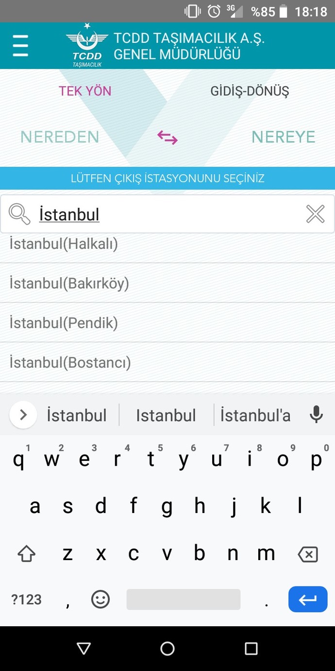 İstanbul Esenyurta hızlı tren için hangi gar yakın?