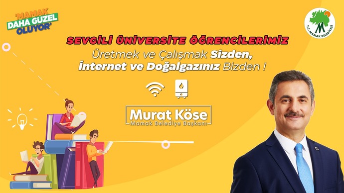 Mamak Belediyesinden öğrencilere destek: Elektrik ve internet giderleri, belediye tarafından karşılanacak! Ne düşünüyorsunuz ?