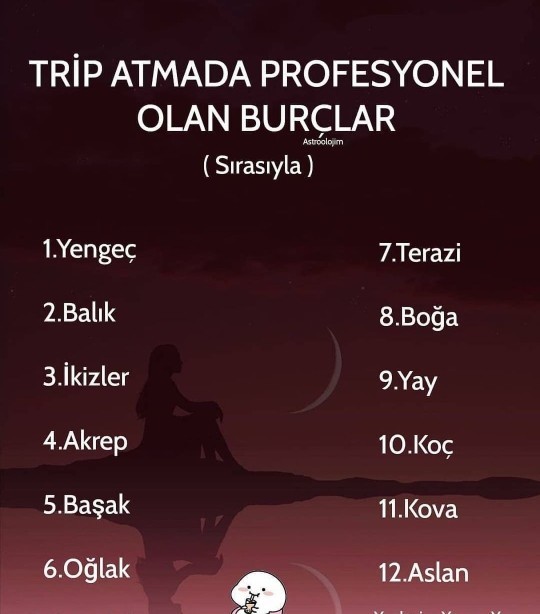 Trip atar mısın, burcuna göre ne kadar triplisin?