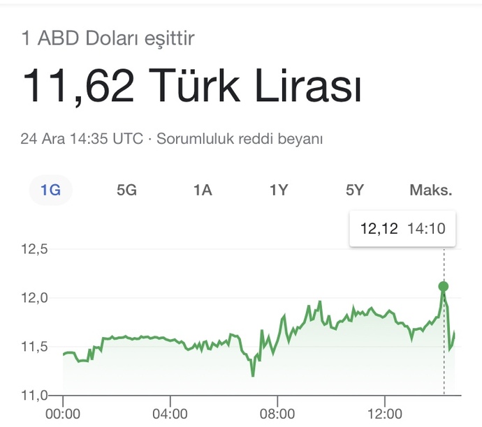 Dolarınız var mı?