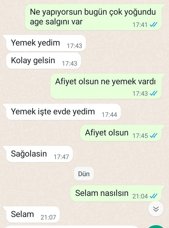 Sizce konuşma kötü mü gitmiş?