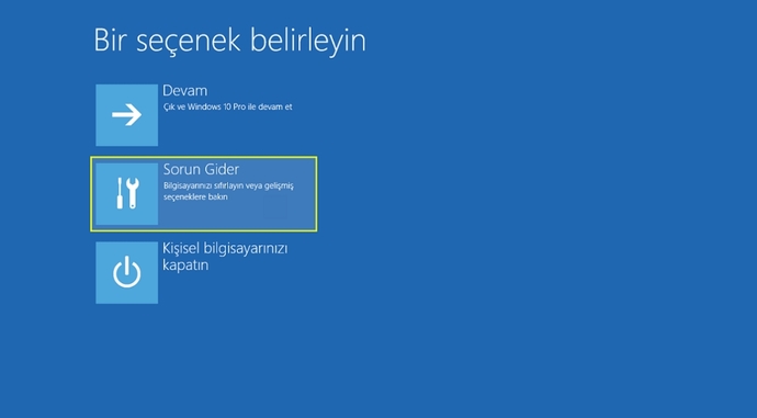"Cihazınız bir sorunla karşılaştı ve yeniden başlatılması gerekiyor" hatası nedir?