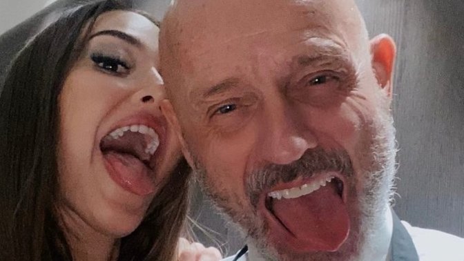 Dilan Deniz Çiçek, kayınpederi ile fotoğraf paylaştı. Farklı kültürden biriyle evlenir miydiniz?