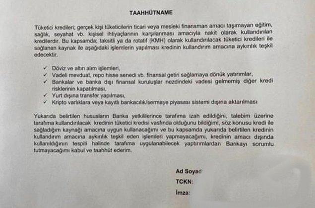 Bankalar kredi çekene Döviz almayacağım’ taahhütnamesi imzalatılıyor. Böyle bir şeyi uygun buluyor musunuz?