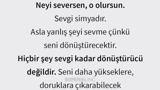 Beğendiğin bir sözü paylaşır mısın?