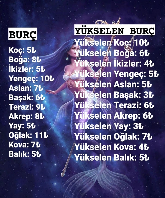 Tarifemizde değişiklik yapılmamaktadır😅.