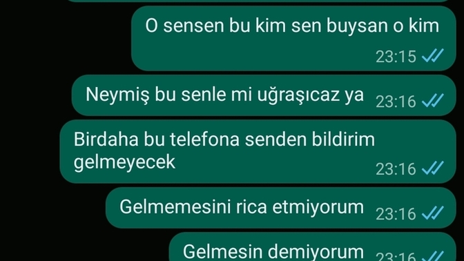 Cok mu ters konuşmuşum?