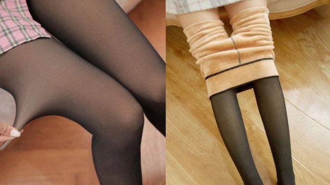 Dıştan ten rengi, içten yünlü olan kilotlu çorapları denediniz mi, sizce sıcak tutar mı?